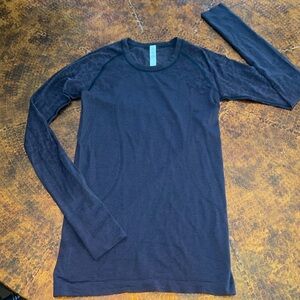 lululemon athletica Navy Long Sleeve Tee